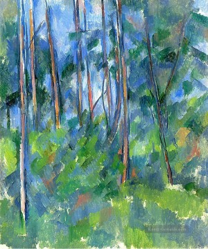 Paul Cézanne Werke - Im Wald Paul Cezanne